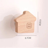 Gancho Decorativo de Madeira Estilo Conto de Fadas Ama Mamma - Ama Mamma