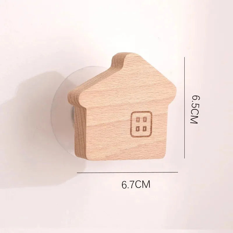 Gancho Decorativo de Madeira Estilo Conto de Fadas Ama Mamma - Ama Mamma