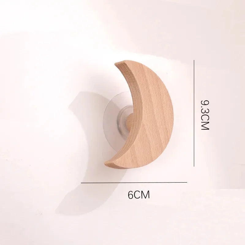 Gancho Decorativo de Madeira Estilo Conto de Fadas Ama Mamma - Ama Mamma