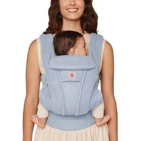 Canguru Ergobaby 4 Posições Omni 360 Air Mesh - Serene Blue