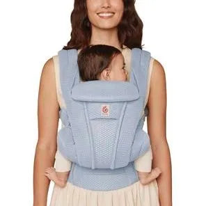 Canguru Ergobaby 4 Posições Omni 360 Air Mesh - Serene Blue