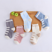 Kit 5 Pares de Meia Infantil Várias Cores - Ama Mamma
