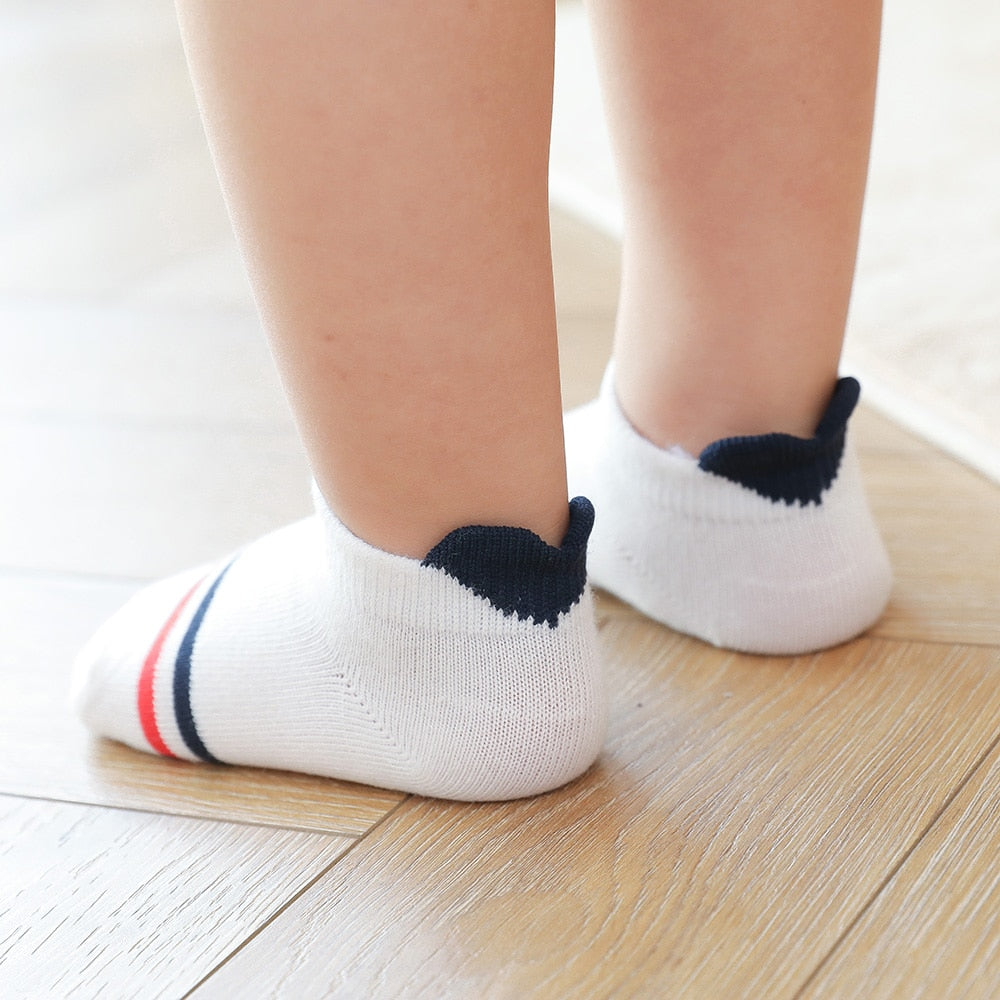 Kit 5 pares de Meia Infantil Coraçãozinho - Ama Mamma