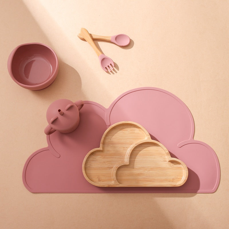 Kit Alimentação do Bebê Nuvem - Ama Mamma
