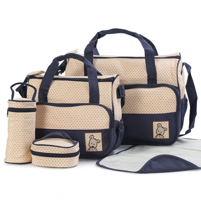 Kit Bolsas Maternidade com 5 Peças - Ama Mamma - Ama Mamma