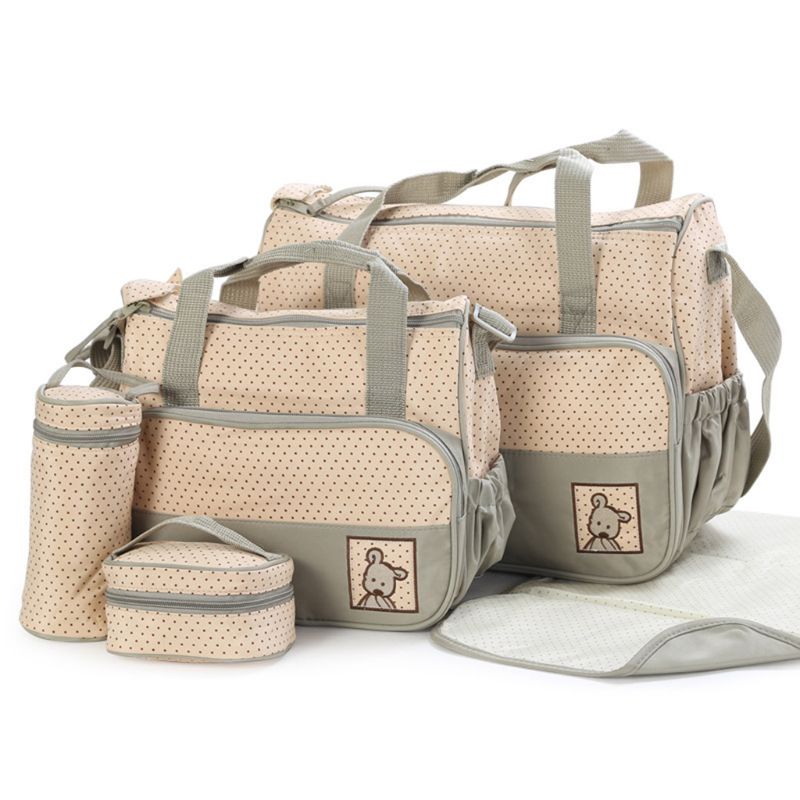 Kit Bolsas Maternidade com 5 Peças - Ama Mamma - Ama Mamma