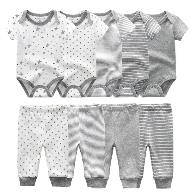 Kit Confortável Body e Calça 5 Peças Ama Mamma - Ama Mamma