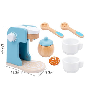 Kit Cozinha Montessori em Madeira Cafeteira - Ama Mamma