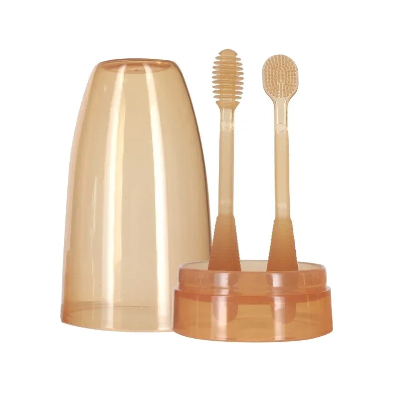 Escova de Dentes Silicone para Bebês Kit de Cuidados Ama Mamma - Ama Mamma