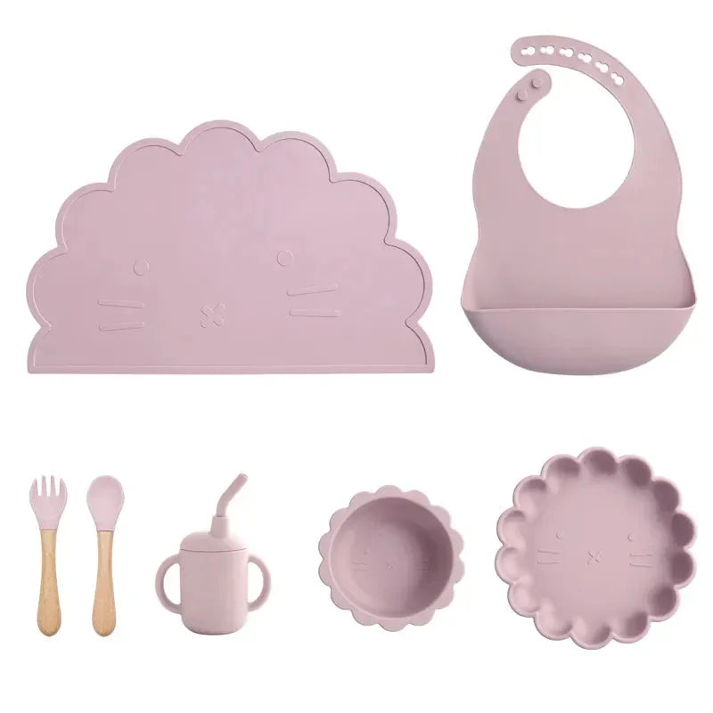 Kit Completo de Alimentação em Silicone 7 Peças Ama Mamma - Ama Mamma