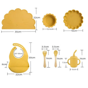 Kit Completo de Alimentação em Silicone 7 Peças Ama Mamma - Ama Mamma