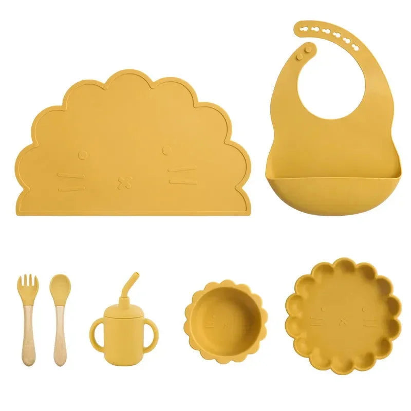 Kit Completo de Alimentação em Silicone 7 Peças Ama Mamma - Ama Mamma