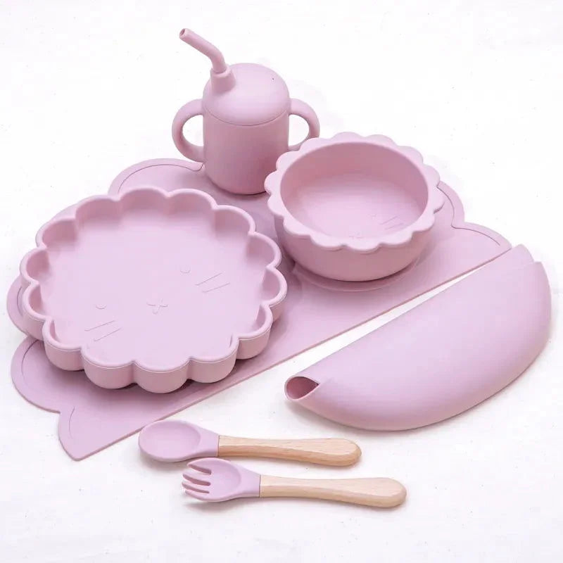 Kit Completo de Alimentação em Silicone 7 Peças Ama Mamma - Ama Mamma