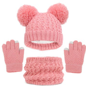 Kit de Inverno Infantil Touca Luvas Cachecol - Ama Mamma