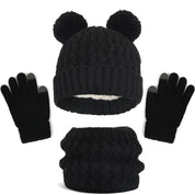 Kit de Inverno Infantil Touca Luvas Cachecol - Ama Mamma