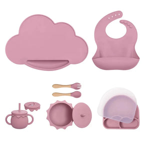 Kit Completo de Introdução Alimentar em Silicone 7 Peças Ama Mamma - Ama Mamma