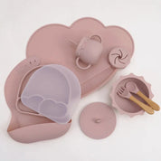 Kit Completo de Introdução Alimentar em Silicone 7 Peças Ama Mamma - Ama Mamma