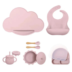 Kit Completo de Introdução Alimentar em Silicone 7 Peças Ama Mamma - Ama Mamma