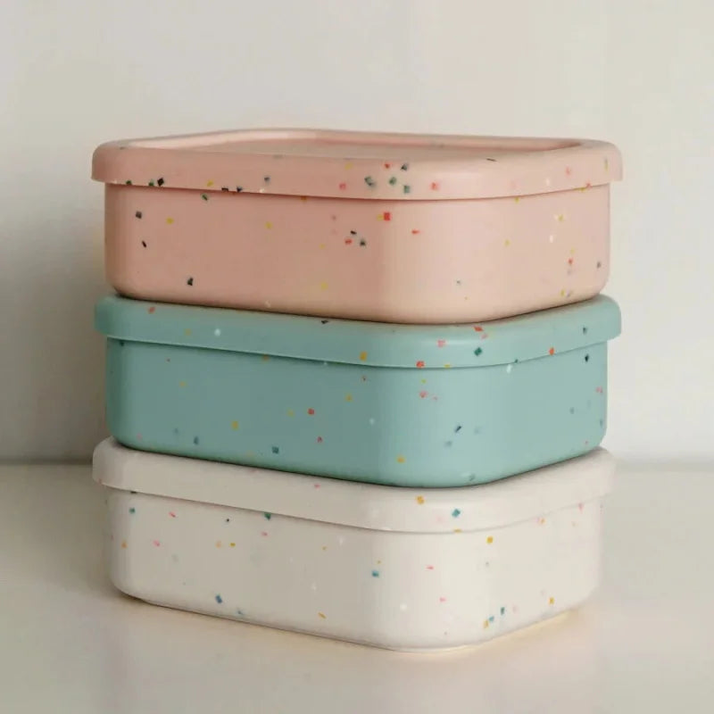 Lancheira Divertida Confete de Silicone com Divisórias Ama Mamma - Ama Mamma