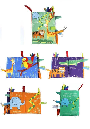 Livro de Pano Montessori com Cauda - Ama Mamma