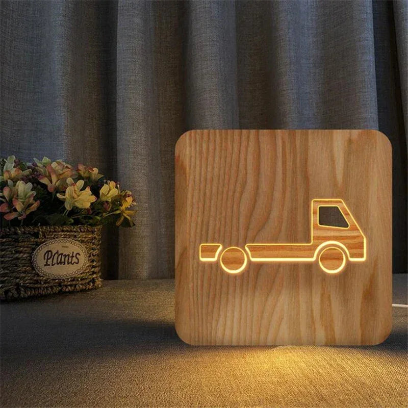 Luminária LED Design de Veículo para Decoração Ama Mamma - Ama Mamma