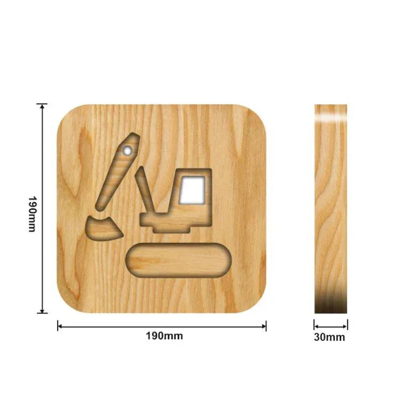 Luminária LED Design de Veículo para Decoração Ama Mamma - Ama Mamma