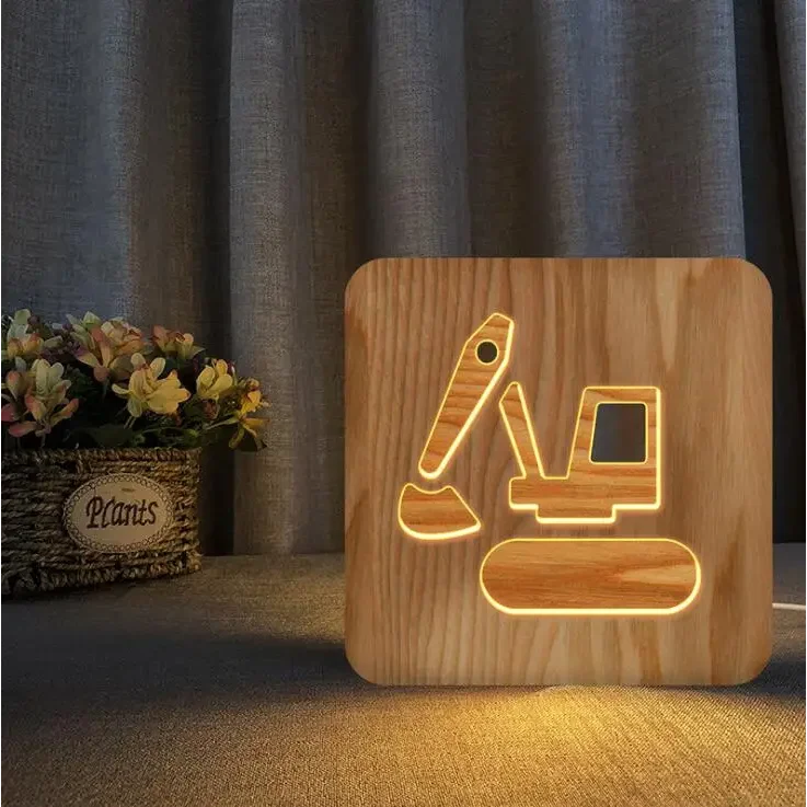 Luminária LED Design de Veículo para Decoração Ama Mamma - Ama Mamma