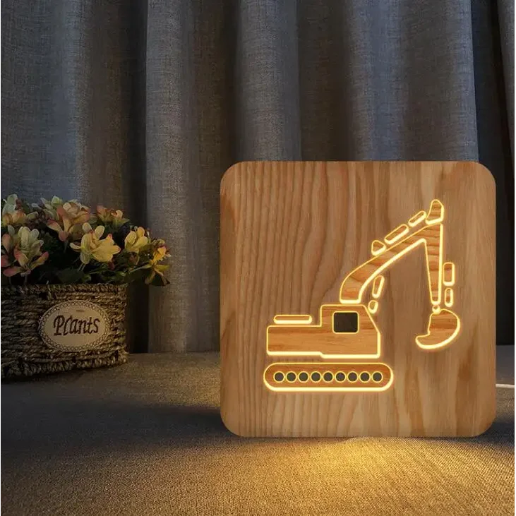 Luminária LED Design de Veículo para Decoração Ama Mamma - Ama Mamma