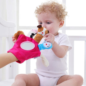 Luva Sensorial Fantoches Bichinhos - Ama Mamma
