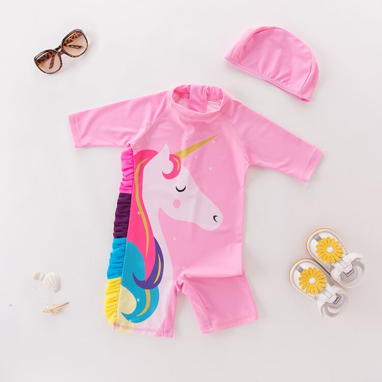 Macacão de Banho Summer + Chapéu Proteção UVA - Ama Mamma