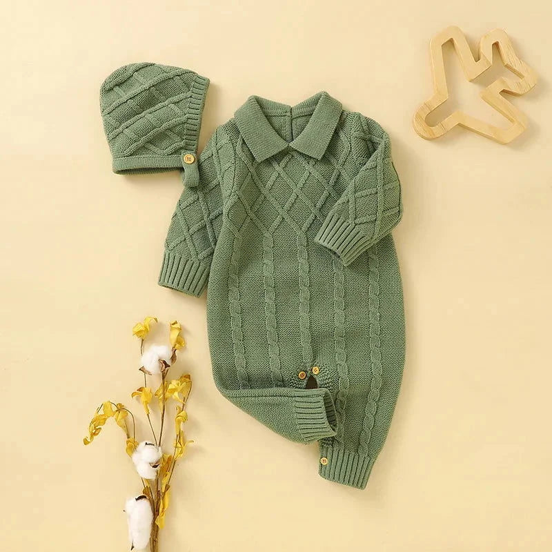 Romper Curto Tricot Aconchegante Ama Mamma - Ama Mamma