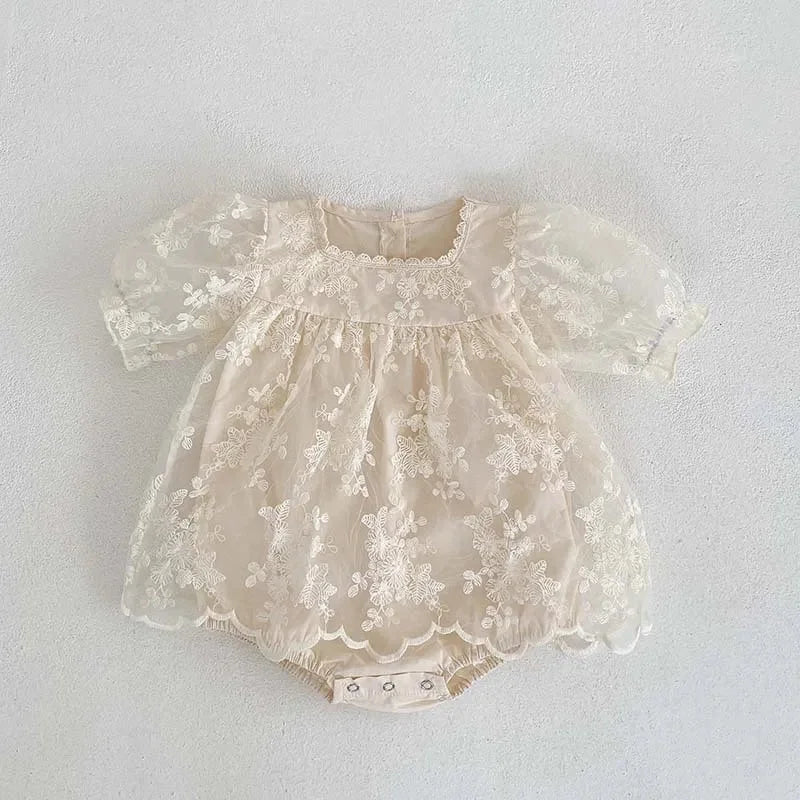 Macacão Curto Romper Estilo Delicado Ama Mamma - Ama Mamma
