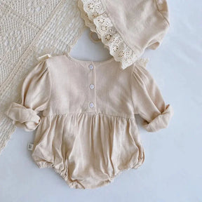 Macacão Romper Charmoso com Gorro Ama Mamma - Ama Mamma