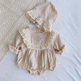 Macacão Romper Charmoso com Gorro Ama Mamma - Ama Mamma