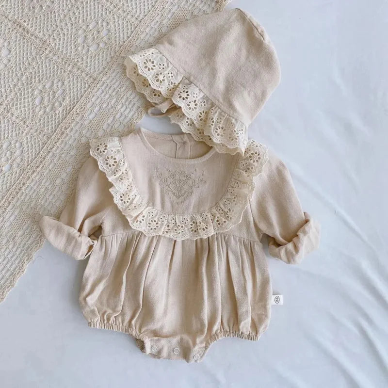 Macacão Romper Charmoso com Gorro Ama Mamma - Ama Mamma