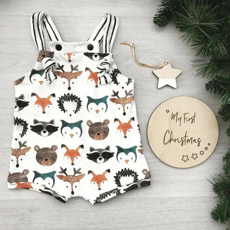 Macacão Curto Mini Bosque Ama Mamma - Ama Mamma