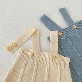 Macacão Curto Tricot Bebê Confortável Ama Mamma - Ama Mamma