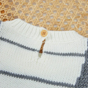 Macacão Tricot Listrado Confort Elegance para Bebê Ama Mamma - Ama Mamma