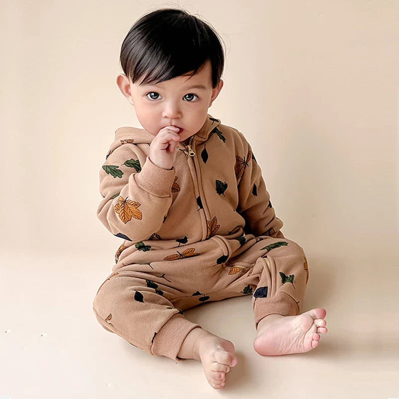 Macacão Moletom Infantil Estampado Peluciado - Ama Mamma