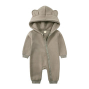 Macacão Moletom Infantil Peluciado Orelinha - Ama Mamma