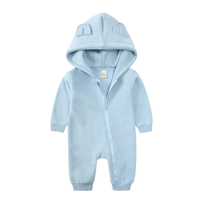 Macacão Moletom Infantil Peluciado Orelinha - Ama Mamma