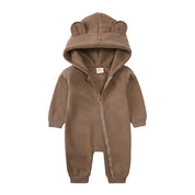 Macacão Moletom Infantil Peluciado Orelinha - Ama Mamma