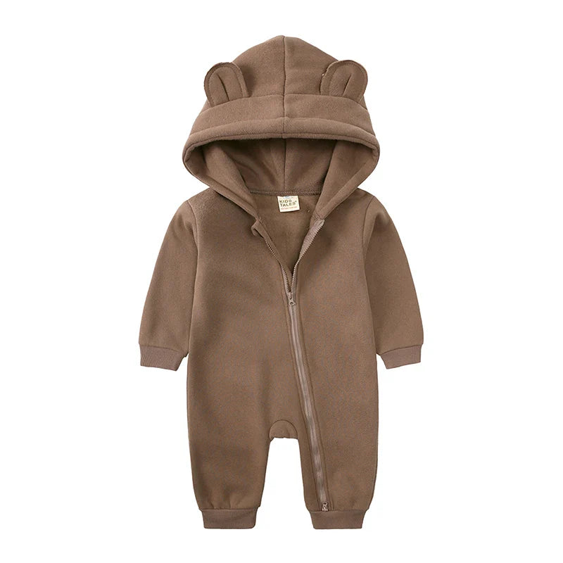 Macacão Moletom Infantil Peluciado Orelinha - Ama Mamma