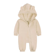 Macacão Moletom Infantil Peluciado Orelinha - Ama Mamma