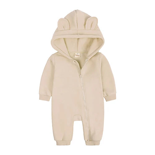 Macacão Moletom Infantil Peluciado Orelinha - Ama Mamma