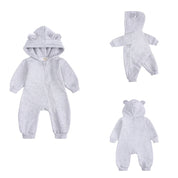 Macacão Moletom Infantil Peluciado Orelinha - Ama Mamma
