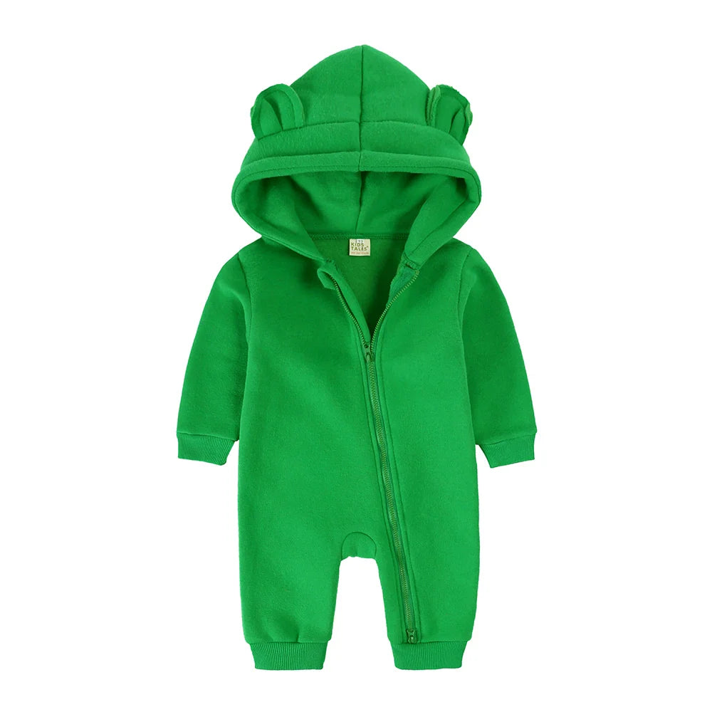 Macacão Moletom Infantil Peluciado Orelinha - Ama Mamma