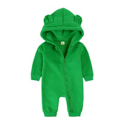 Macacão Moletom Infantil Peluciado Orelinha - Ama Mamma