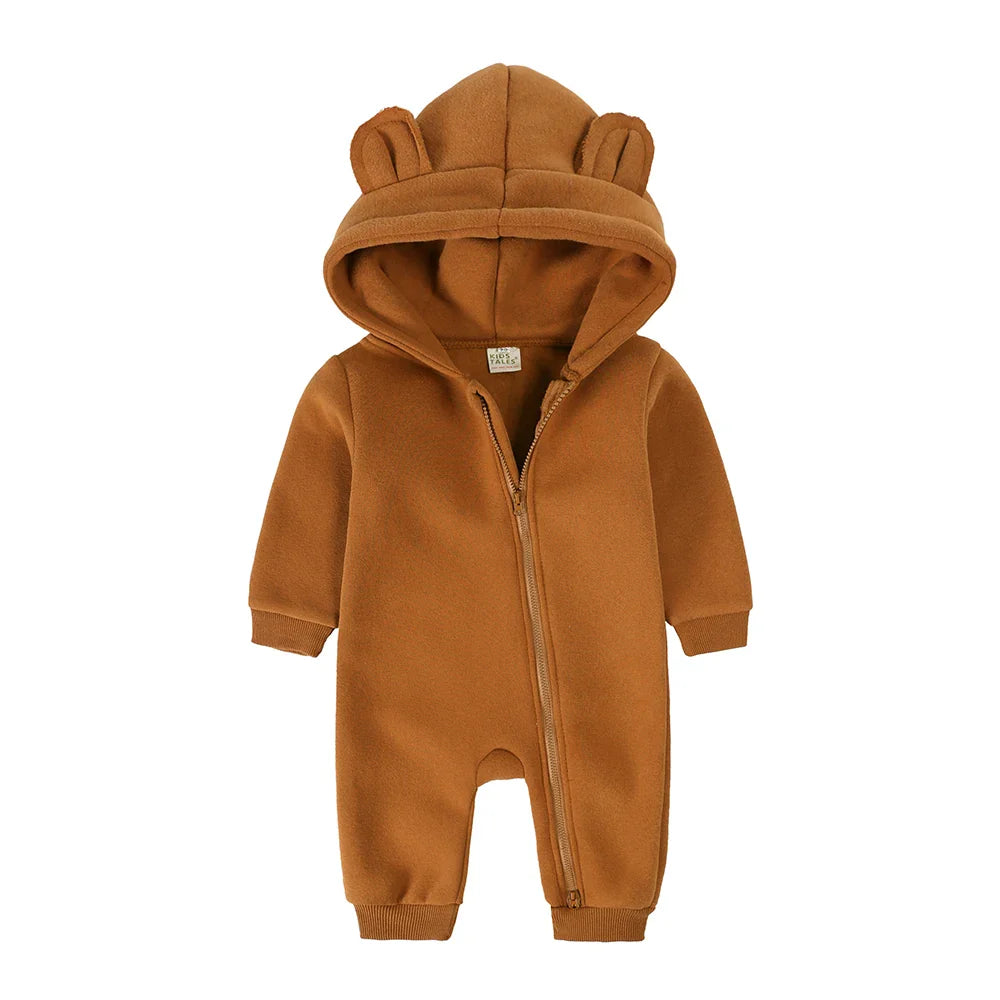 Macacão Moletom Infantil Peluciado Orelinha - Ama Mamma