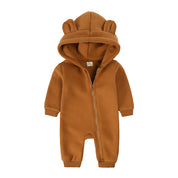 Macacão Moletom Infantil Peluciado Orelinha - Ama Mamma